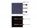 LED Board Flexible 16x16 WS2812B 5050 RGB LED with drivers (256bits)